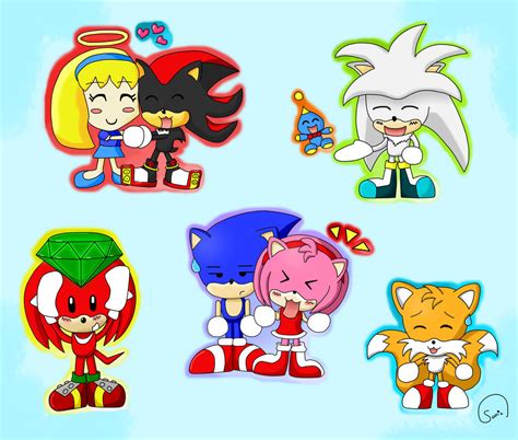 Sonic Chibis By Christianhedgie On Deviantart