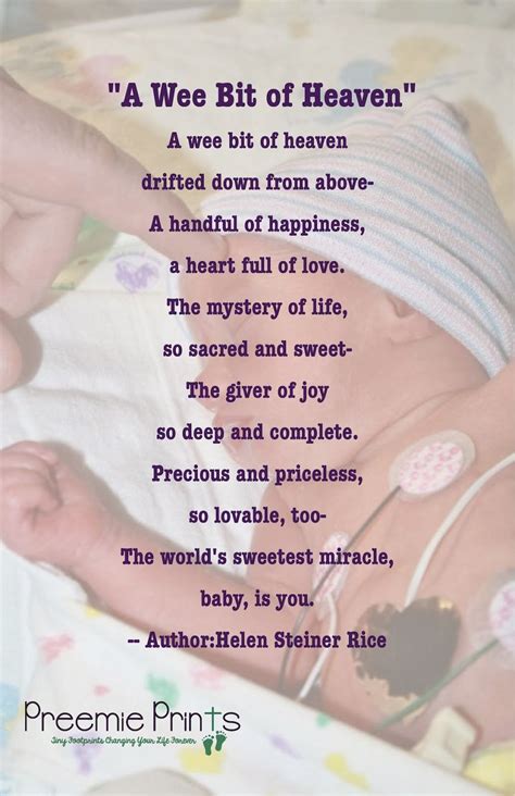 A Beautiful Baby Poem Inspiration For Nicu Parents Pinterest