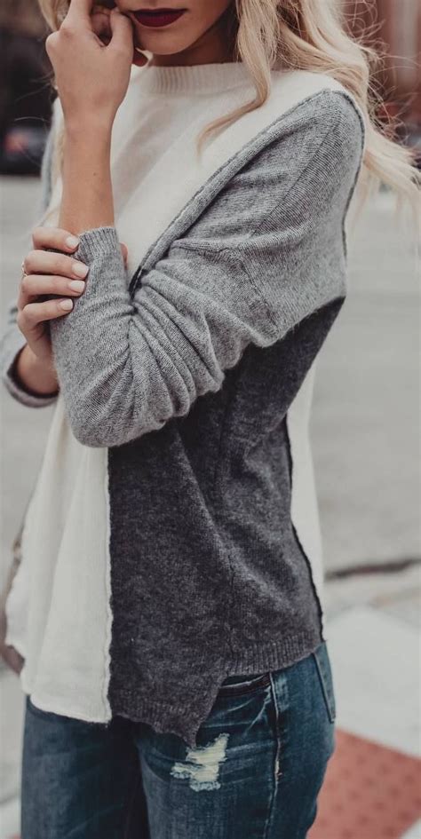 40 Perfect Fall Outfits You Should Already Own Sweaters Women Fashion