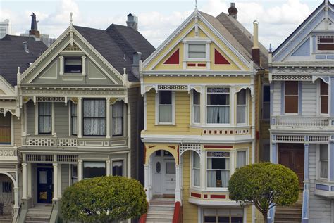 Alamo Square House Fronts 4702 Stockarch Free Stock Photo Archive