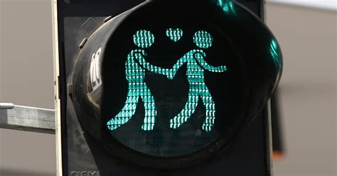 Same Sex Couple Traffic Lights Take Over Vienna Free Nude Porn Photos