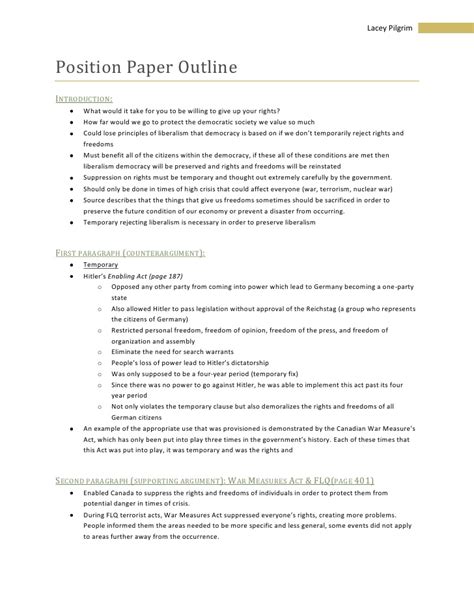 Position paper topic ideas as suggested by experienced tutors for the students! Source position paper