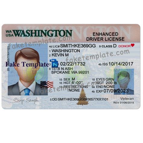 How To Tell A Fake Washington State Drivers License High Quality