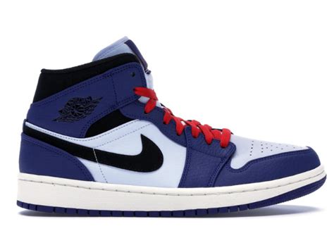 After first wearing his original air jordan is in 1985, jordan has pushed the boundaries on and off the court with their iconic kicks, hoodies, basketball. Jordan 1 Mid Deep Royal Blue Black - Finessed