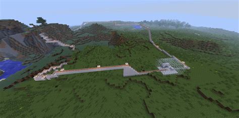 Roller Coaster Map And Awesome Seed Minecraft Map