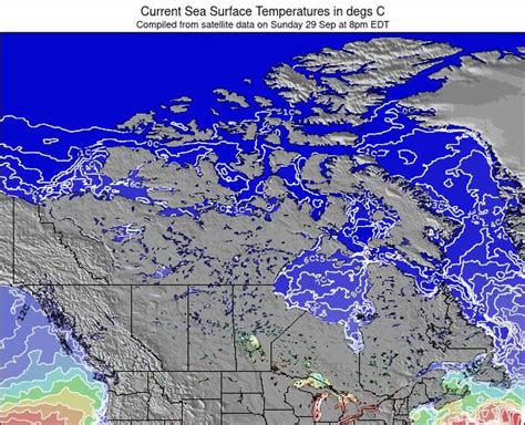 Lake Ontario Lake Ontario Water Temperature Map