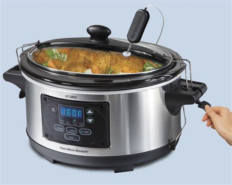 Hamilton Beach Set N Forget Programmable Slow Cooker With
