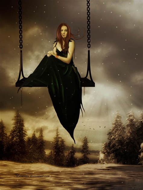In Winter By Maiarcita On Deviantart Dark Fantasy Art Gothic Images