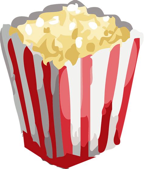 Popcorn Bag Clip Art Clipart Best