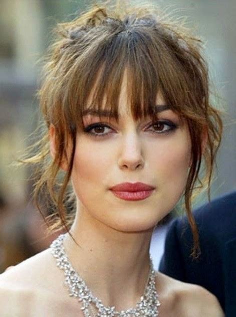 Apr 29, 2021 · short bangs are a pretty great way to add glam to your look. 4 Classic Hairstyles for Long Face Shape - Pretty Designs