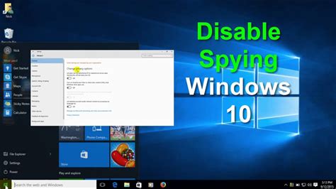 Windows 10 Tips And Tricks Windows 10 Privacy Settings And Disable
