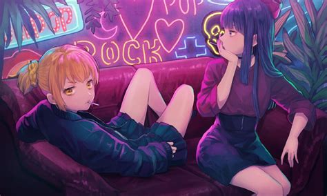 Pin By Star🍒 On Pop Team Epic Anime Purple Eyes Bad Girl