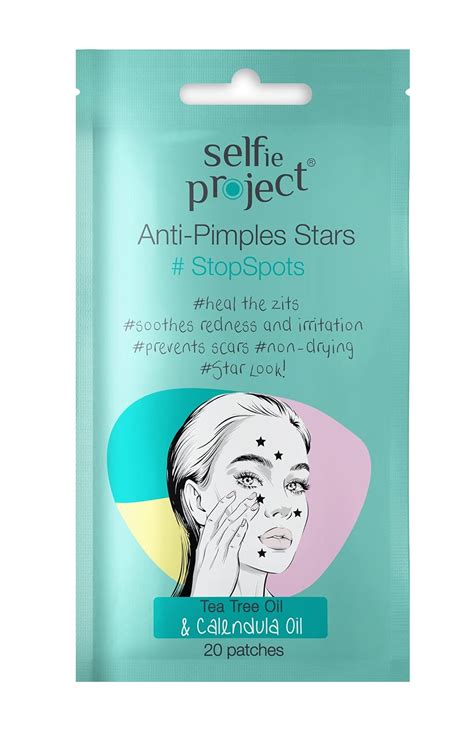 Selfie Project Anti Pimples Stars Stopspots Pcs Amazon De