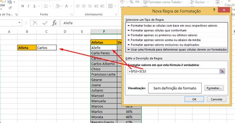 Formatação Condicional Formatar uma Célula a partir de outra Ninja do Excel