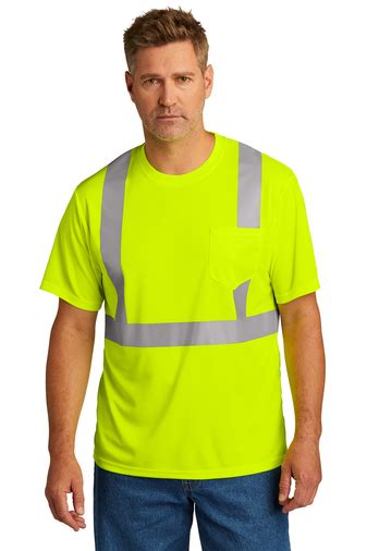 Cs200 Mesh Safety T Shirt With Pocket