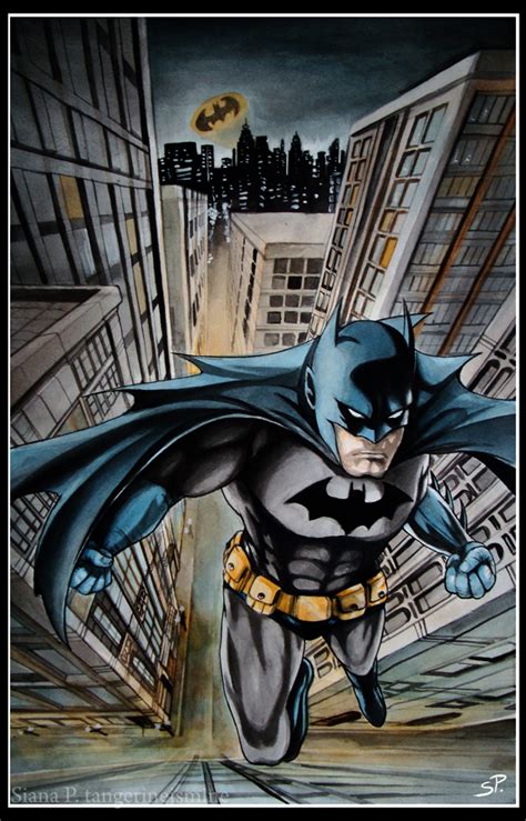 Batman Comic Book Cover By Tangerineismine On Deviantart