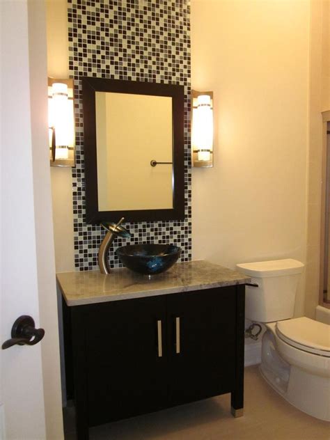Charming tile accent pieces make the interior bathroom or kitchen becomes a unique atmosphere. Architectural Ceramic's designed 1x1 Black/white glass ...