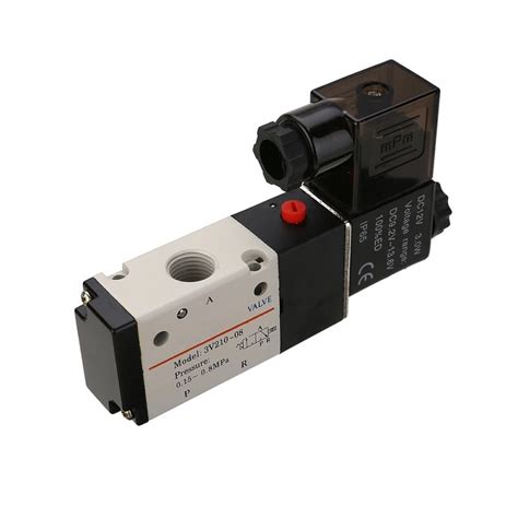 Dc12v 14 3 Way 2 Position Pneumatic Solenoid Valve For Water Air Gas