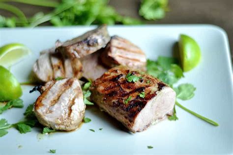 How to cook pork tenderloin in oven with foil familynano. Grilled Cilantro Lime Pork Tenderloin - Wholesomelicious