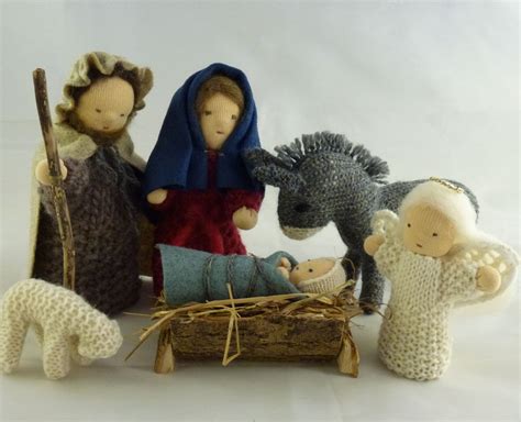 Christmas Knitting Pattern Nativity Characters Joseph