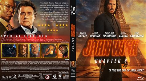 John Wick Chapter Blu Ray And Dvd Cover Etsy