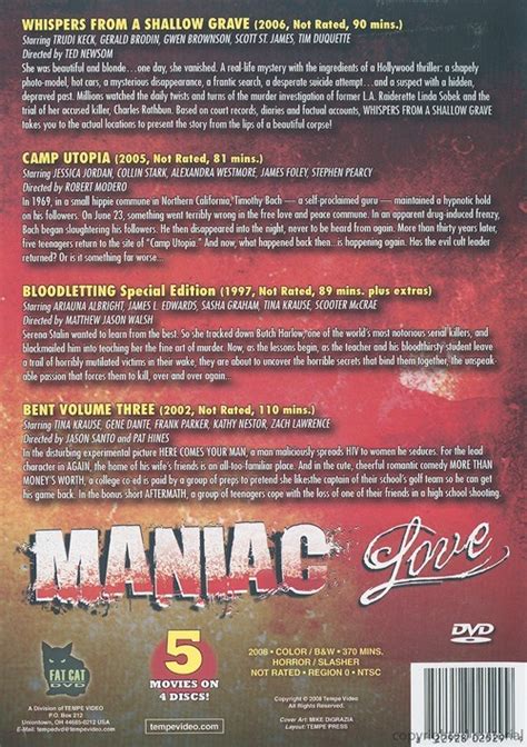 Maniac Love Pack DVD DVD Empire