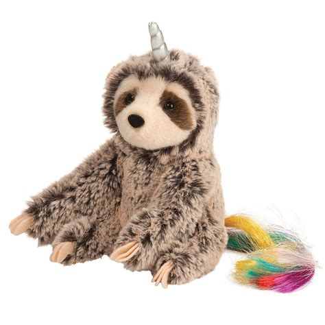 Douglas Cuddle Toys Slothicorn 645 Stuffed Animal Toy