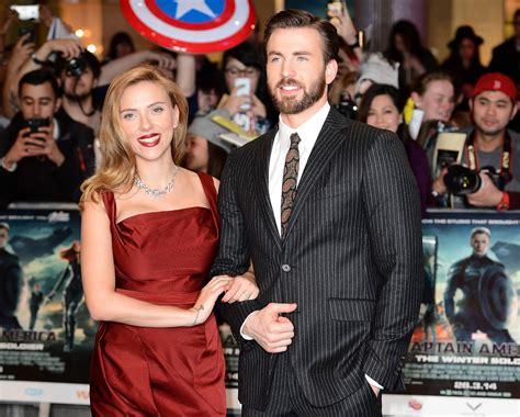 This is news that will either make you reach for several grains of the salt of your choice. Scarlett Johansson, Chris Evans - Scarlett Johansson ...