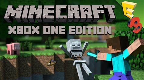 Minecraft Xbox One Edition Gameplay From Microsofts E3 2013 Press Conference Youtube