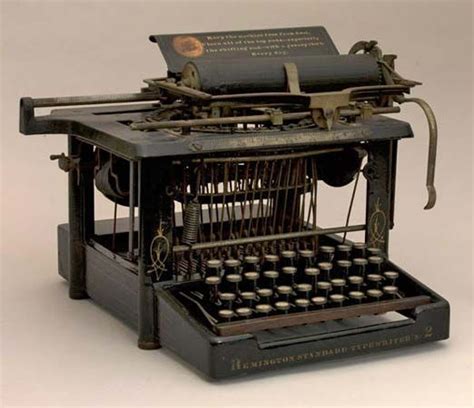 Typewriter Writing Technology