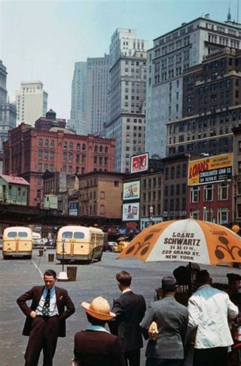 1941 New York City Photos In Color 12thblog