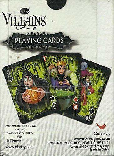 Disney Villains Deck Of Playing Cards Toys And Games