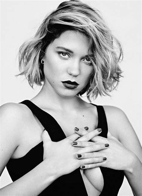 Lesbians Lea Seydoux Hair French Actress French Beauty