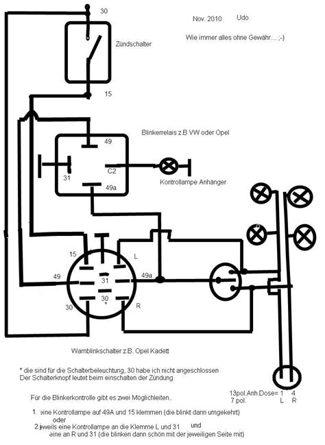 Ein schaltplan, auch elektrischer schaltplan, schaltbild oder schaltskizze genannt, ist die in der elektronik gebräuchliche darstellung einer elektrischen schaltung. Schaltplan Blinker