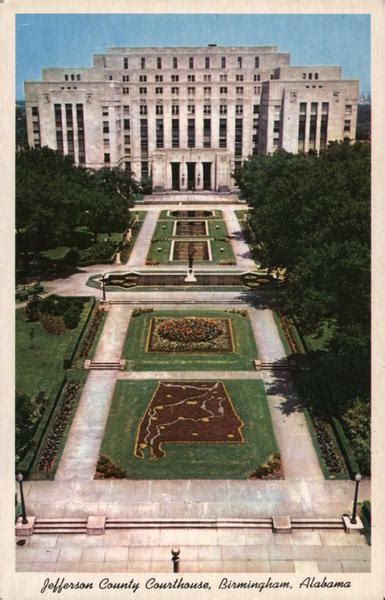 Jefferson County Courthouse Birmingham Al Postcard