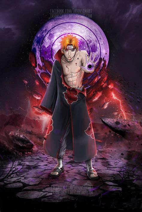Tendo Pain Wallpaper ♥♥♥ Yahiko Rinnengan Akatsuki Naruto Vs Sasuke