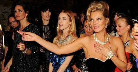 Kate Moss 80s Theme Party Pictures With Celebrity Friends Popsugar Celebrity Australia