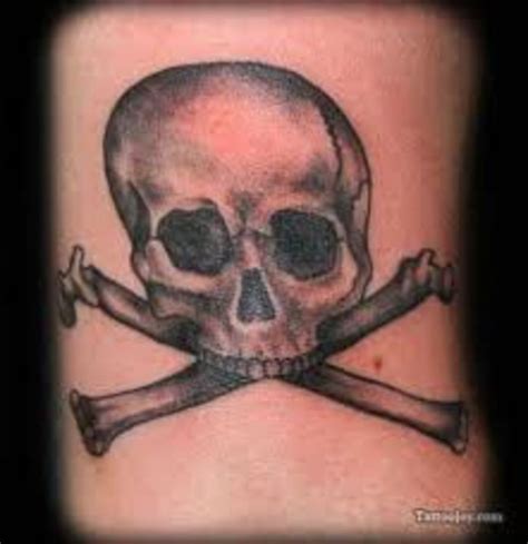 Our skull tattoos created to satisfy the most skeptical, our temporary tattoos with skull and crossbones designs will make you feel like you've been tattooed with a huge skull and crossbones in the place of your choice, without the negative points of a real tattoo! Skull Crossbone Tattoos And Meanings-Skull Crossbone ...