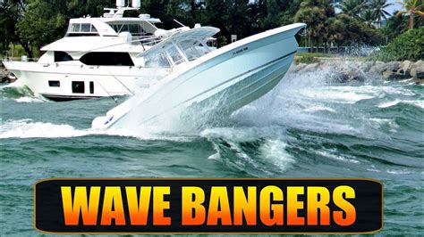 WOMAN FELL DOWN HAULOVER BOATS FIGHTING WAVES BOAT ZONE YouTube
