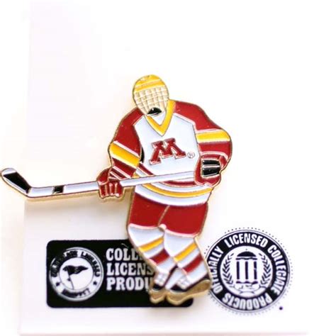 University Of Minnesota Hockey Player Pin University Of Minnesota