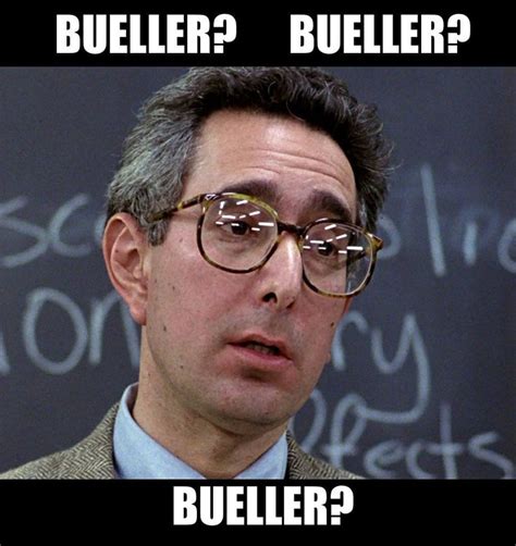 Bueller Bueller The S Pinterest