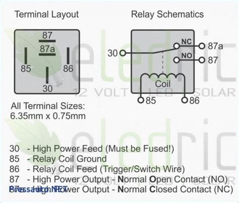 5 Pin Relay Wiring Ground Trigger - GRAMWIR