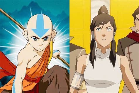 Avatar The Legend Of Korra Vs The Last Airbender Which