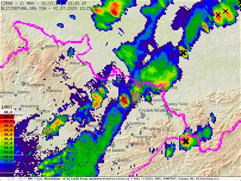 „na meteorologických radarech, které jsou používány v evropě, nelze většinou rozpoznat vznikající tornádo. Bouřky 2. 7. 2020 | Amatérská meteorologická společnost