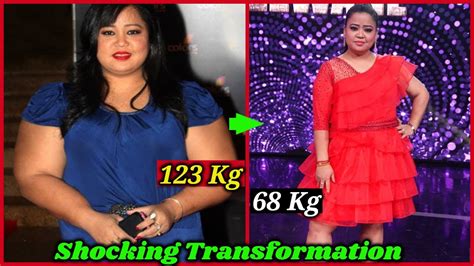 Shocking Transformation Of Bharti Singh From Fat To Fit In One Month Bharti Singh Diet Plan
