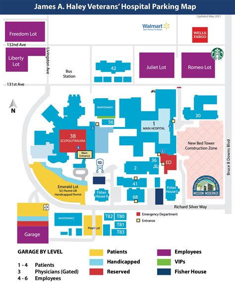 Tampa Va Main Hospital Map Va Tampa Health Care Veterans Affairs