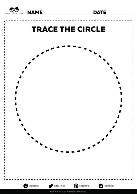 Circle Coloring Pages For Preschoolers Coloring Pages