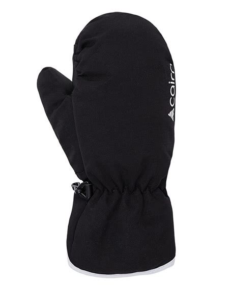 Childrens Black Ski Mittens Perfect For Little Ones