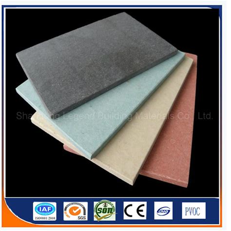 Fcbfire Rated Fiber Cement Board Grey Color100non Asbestos Fiber