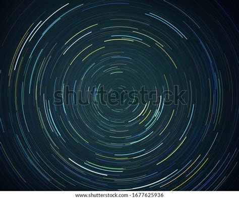 Amazing Star Trails Sky Night Stock Photo 1677625936 Shutterstock